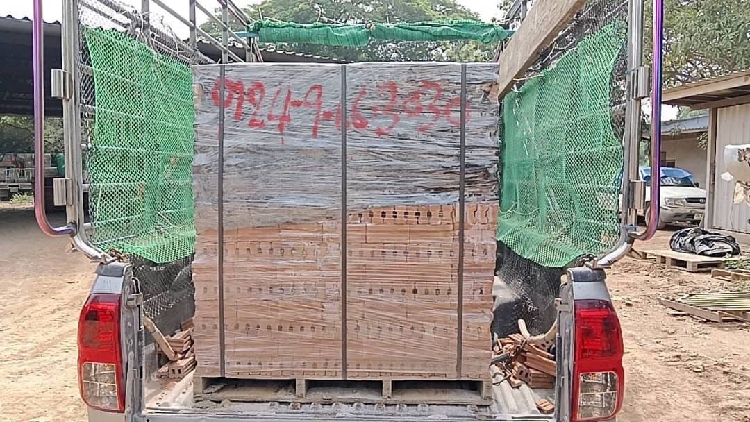 อิฐมอญ มอก. 77-2545 หน้างาน จตุจักร กรุงเทพ