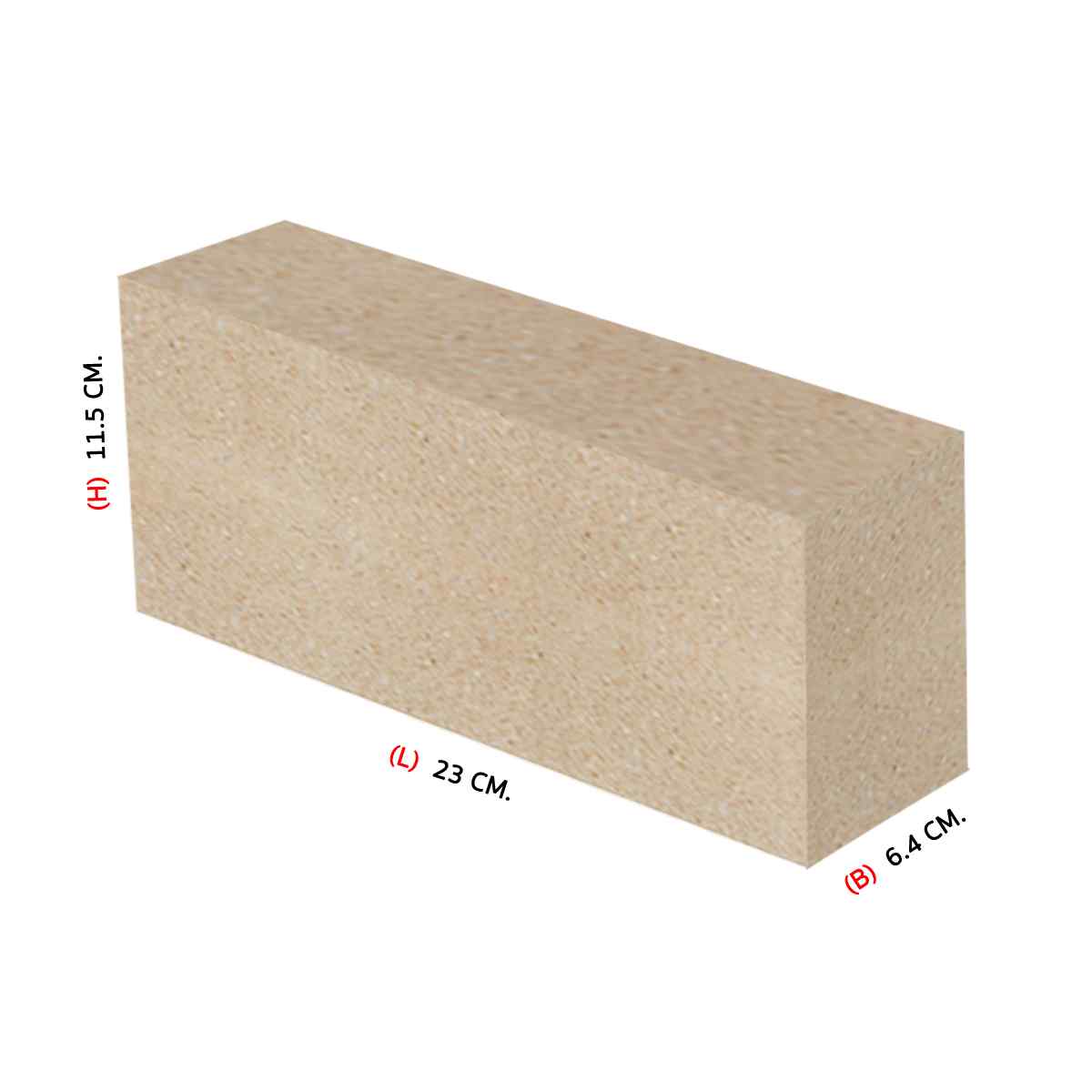 อิฐทนไฟ SK30-ST64