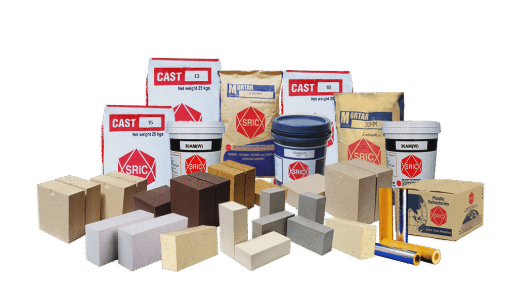 วัสดุทนไฟ อิฐทนไฟ ปูนทนไฟ